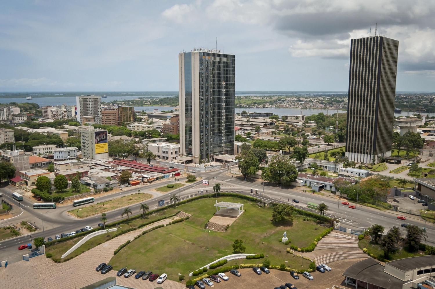 Economisch centrum in Ivoorkust